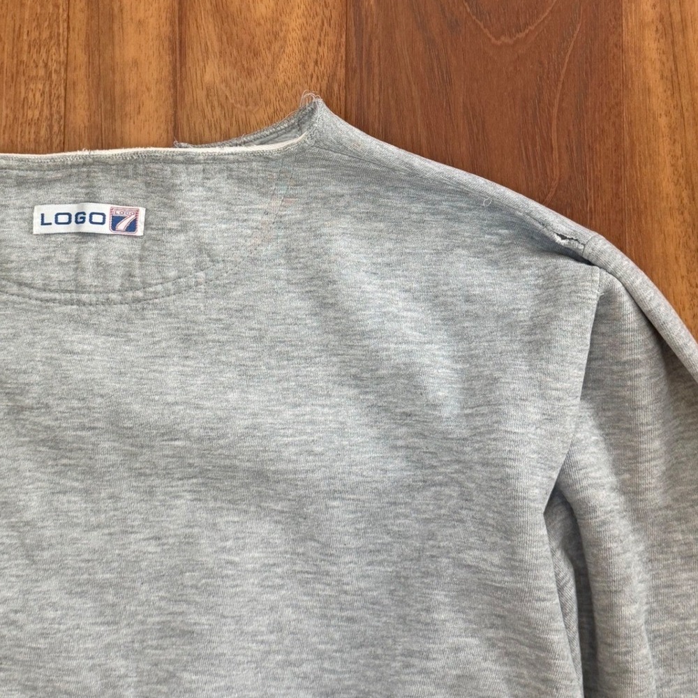 Vintage 90s Logo 7 Miller Lite NFL Player of the Year Giants Sweatshirt Size XL - Picture 6 of 8